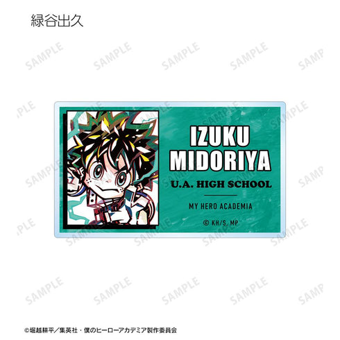 『僕のヒーローアカデミア』トレーディング デフォルメAni-Art アクリルネームプレート ver.A(単位/BOX)【202508再販】